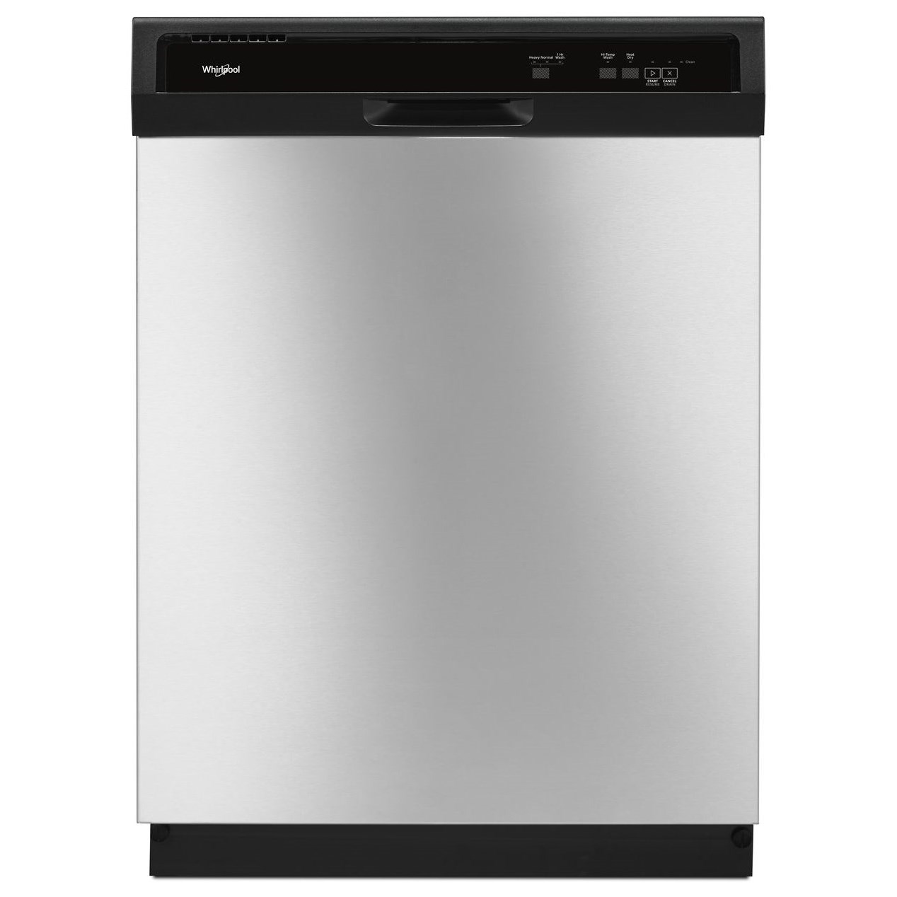 Whirlpool WDF130PAHS HeavyDuty Dishwasher with 1hour Wash Cycle